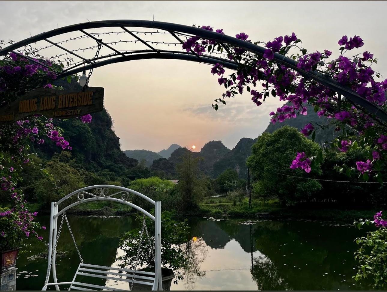 Hoanglong Riverside Homestay Ninh Binh Exterior foto