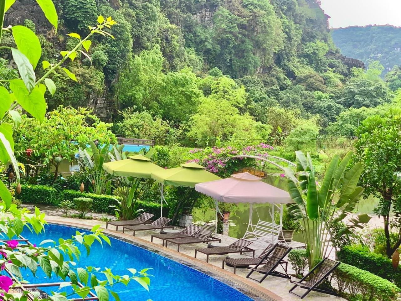 Hoanglong Riverside Homestay Ninh Binh Exterior foto